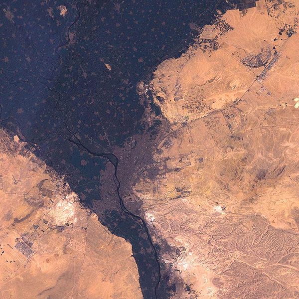 Luftbild, nach Wikipedia von der NASA
