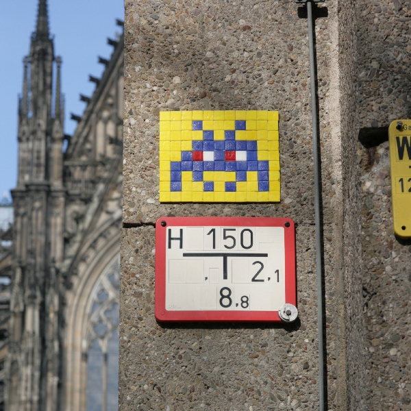 Space Invader, aufgenommen 2011