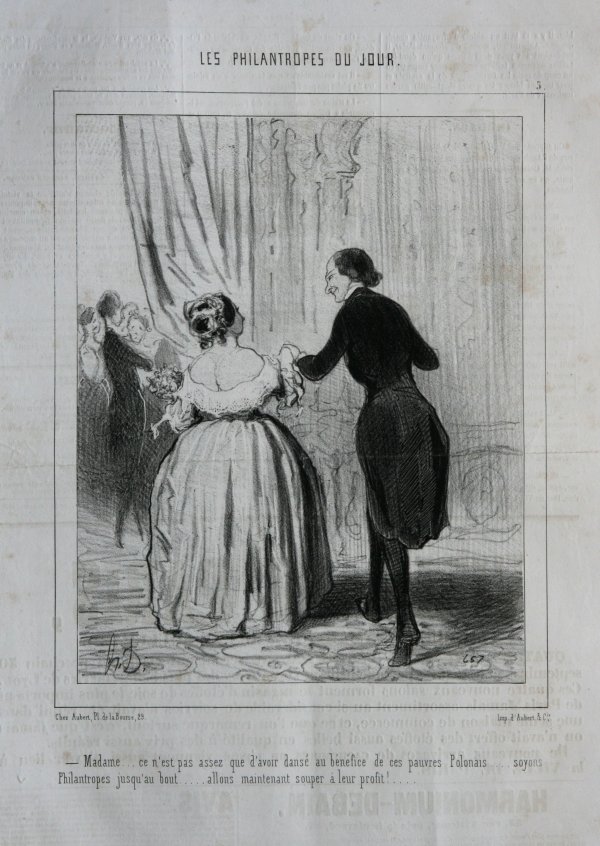 Honore'Daumier, Philantropes, Nr. 5