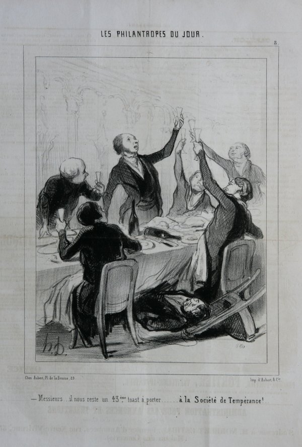 Honoré Daumier, Philantropen, Blatt 8