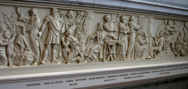 Zeitrelief, Alte Nationalgalerie Berlin 1868