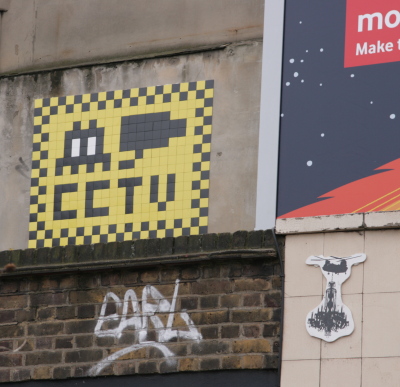 Invader in London, 2008