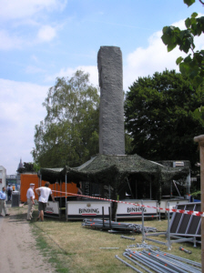 Umbaute Rckriem-Skulptur, Frankfurt/M 2006